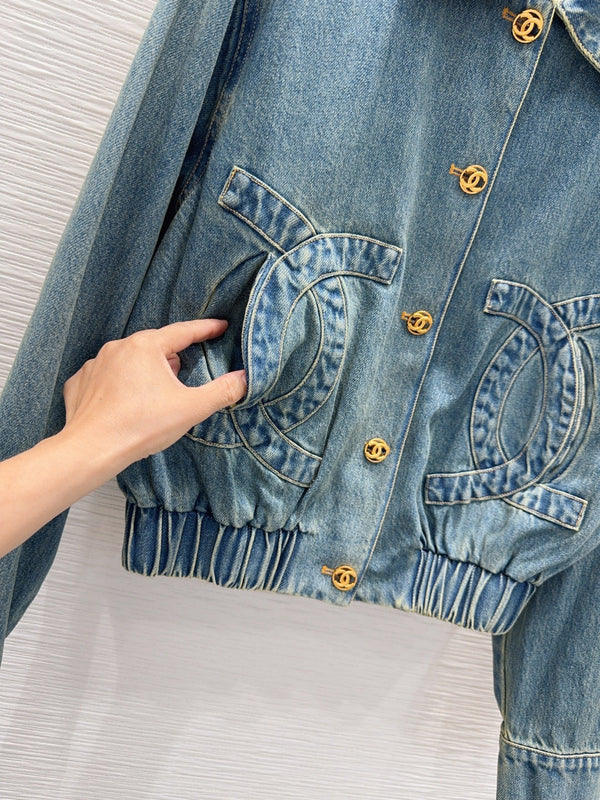 CC 26s Jackjet Dusty Blue Denim 426352