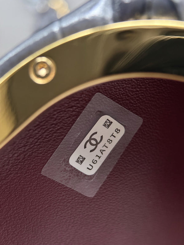 CC 26S Clutch with Leather Strap 28cm Crocodile-Embossed Calfskin