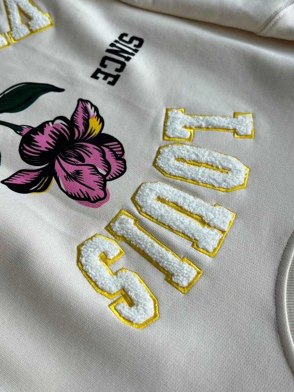 LV 26S Iris Signature Sweater Embroidered Iris Cotton 434542