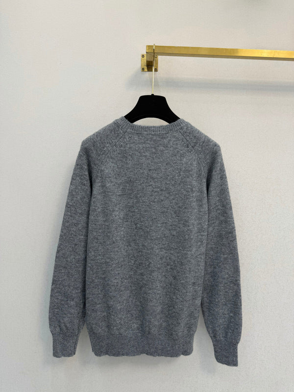 LV 26S Signature Crest Pullover Wool 433780