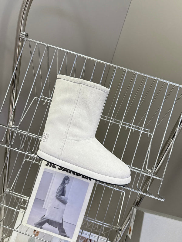 BLC Snow Boots High-Gloss Finish Shearling Lining 151395