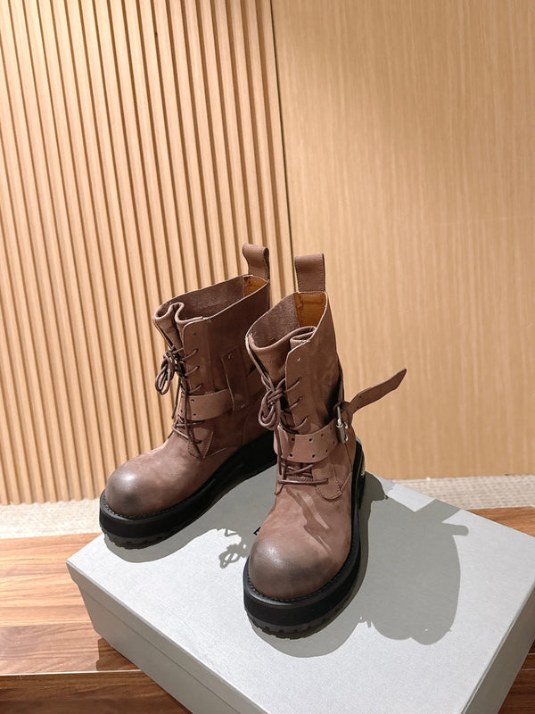 BLC Dark Style Venom Ankle Boots Cowhide 151370