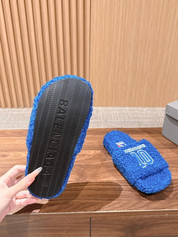 BLC NBA Unisex Shearling Slides 151366