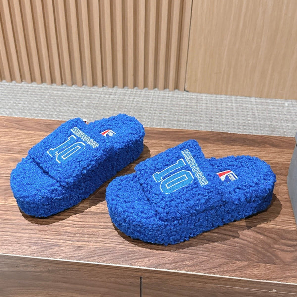BLC NBA Women's Shearling Slides 151365