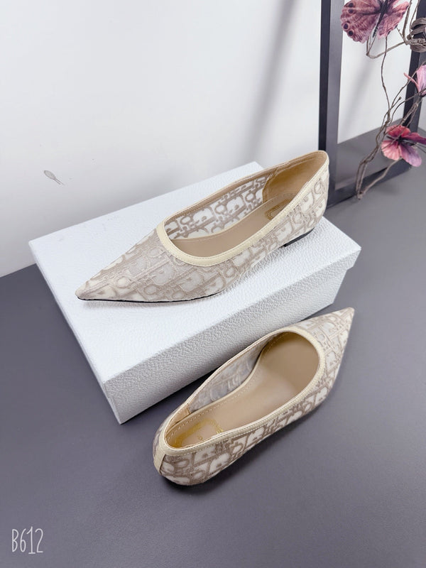 CD 2026 Cruise Ballet Flats Patent Calfskin 157650