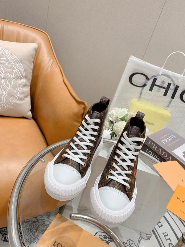 LV Squad High-Top Sneakers Canvas 159276