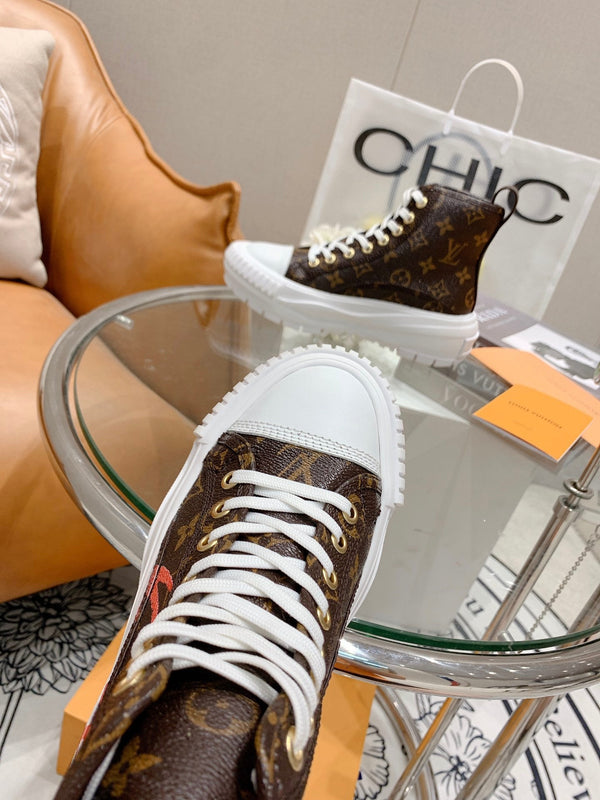 LV Squad High-Top Sneakers Canvas 159276