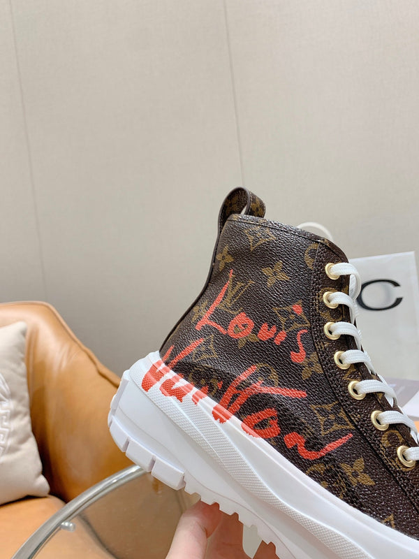 LV Squad High-Top Sneakers Canvas 159276
