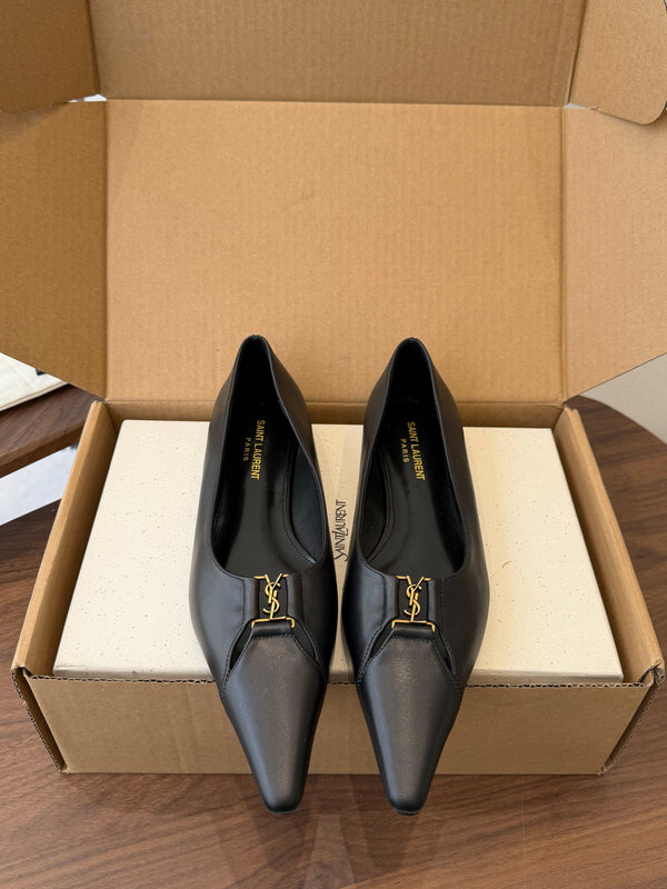 YSL Ballet Flat Laurent Sheepskin 158982