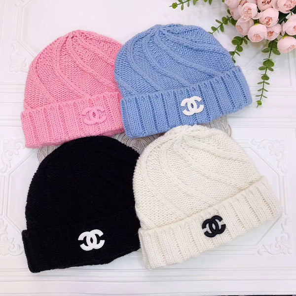 CC 26FW Cable-Knit Beanie Cashmere Wool 518018
