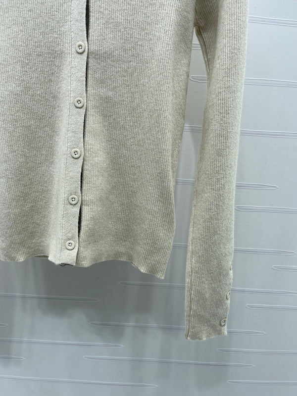 Miu 26sKnitted Polo Top Wool 439817