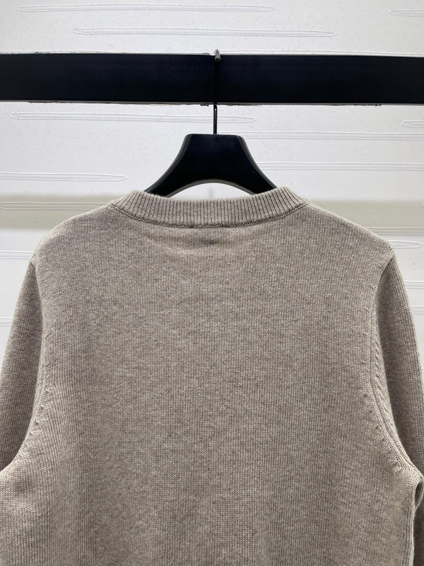 CC Button-Detail Knit Sweater Cachemire 439799