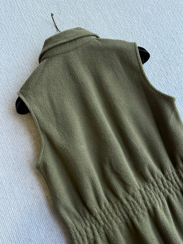Miu 26FW Sleeveless Fleece Mini Dress Polyester 439718
