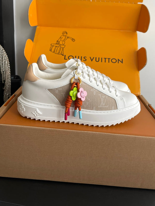 LV 26ss Time Out Sneakers Cowhide Leather 176802