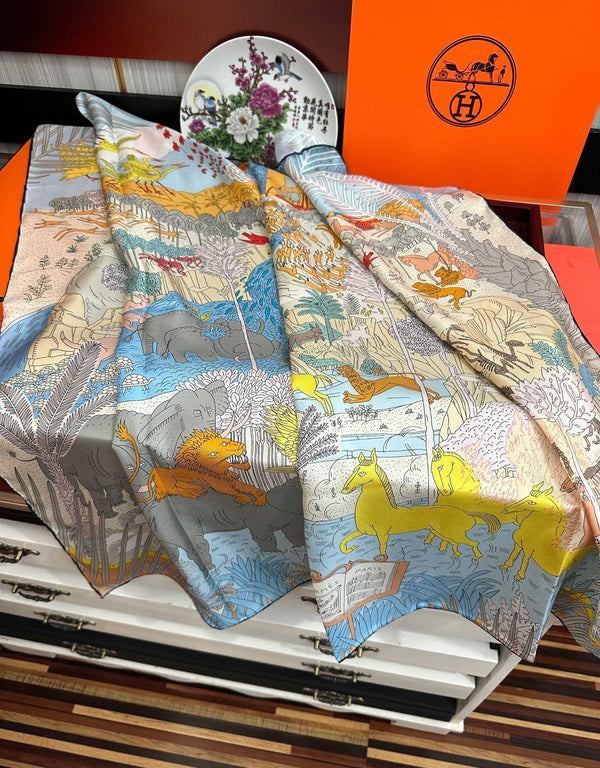 HM 26s Scarf 90x90cm Twill Silk 550747