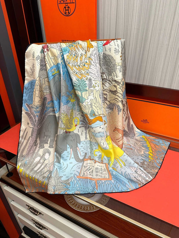 HM 26s Scarf 90x90cm Twill Silk 550747