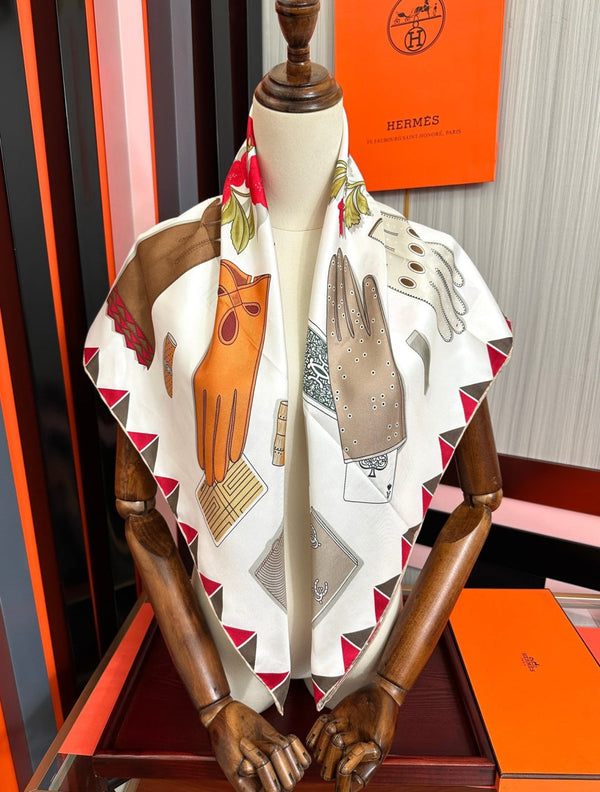 CC Scarf 90x90 Twill Silk 550745