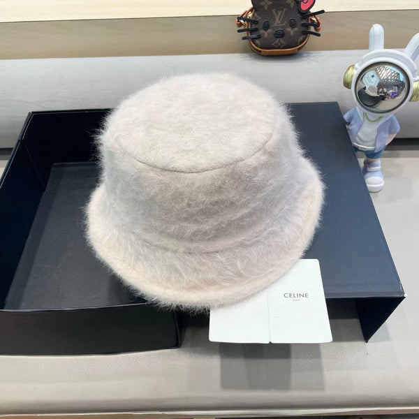 CE 26FW Bucket Hat Rabbit Fur 563669
