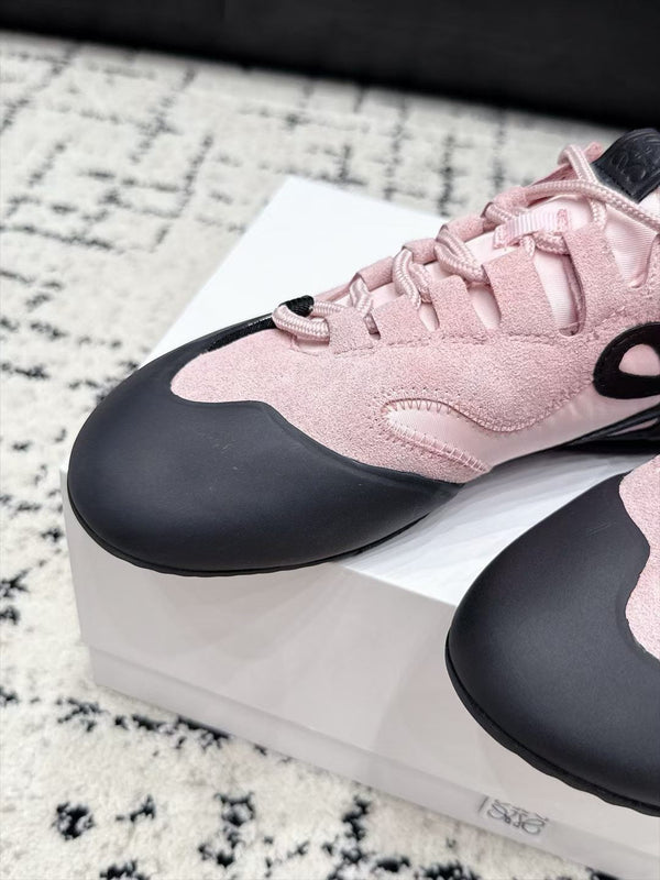 LW 26FW Climbing Sneakers Logo Detail Suede Leather 158196