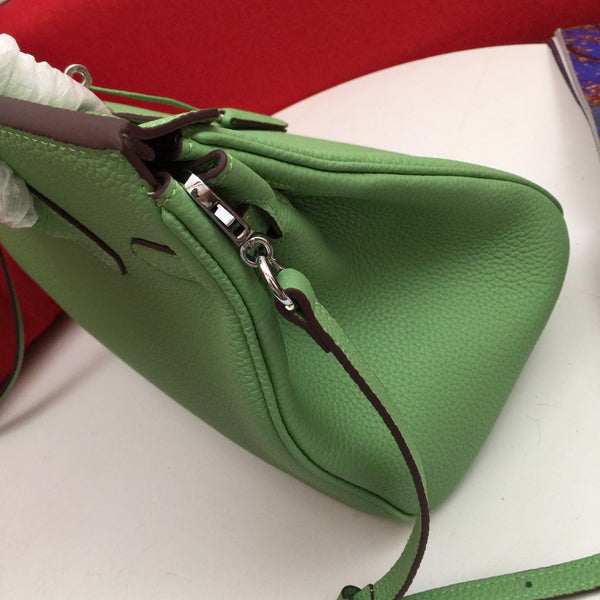 HM BIRKIN 30 CM BAG FERN CALFSKIN SILVER HARDWARE