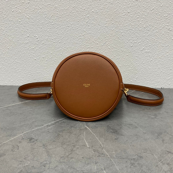 Celine Teen Bucket 16 Bag Brown Calfskin