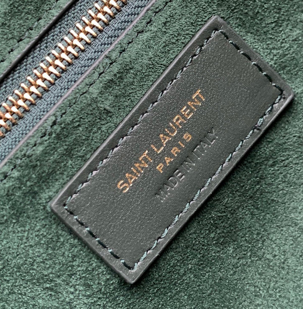 Le 5 a 7 24 Dark Green Lambskin Ghw