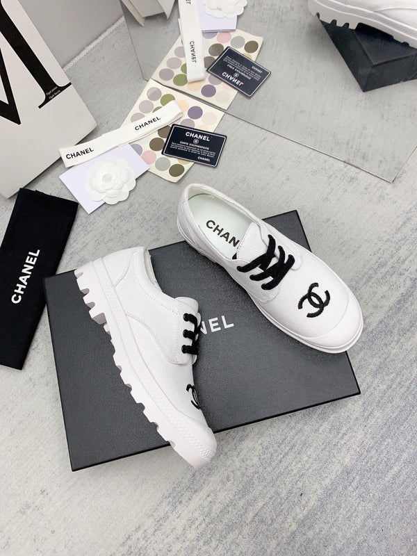 CC 26s Low Top Sneakers 2cm Canvas 163691
