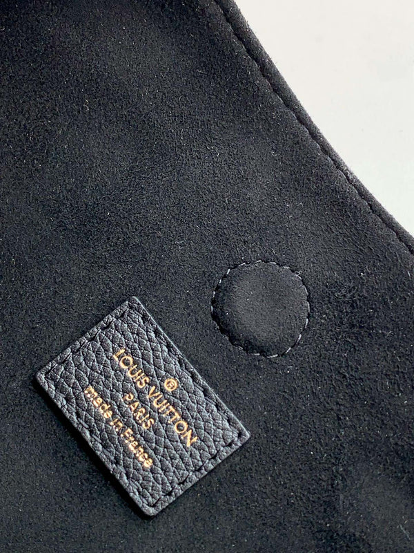 LV Opéra Handbag 36cm Brown Black Monogram Canvas & Cowhide GHW