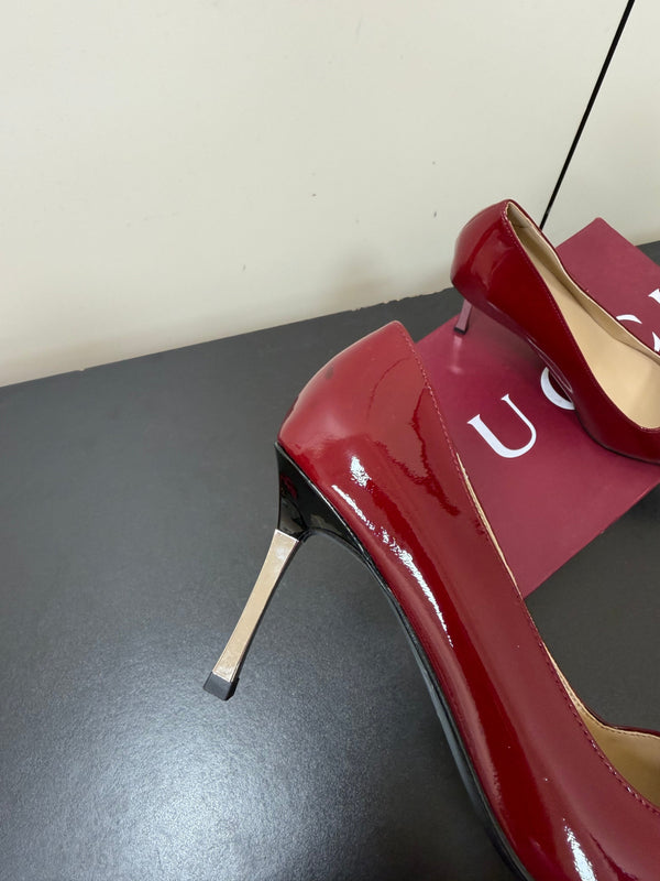 GG 26s Pointed Toe Pumps 8.5cm Patent Calfskin