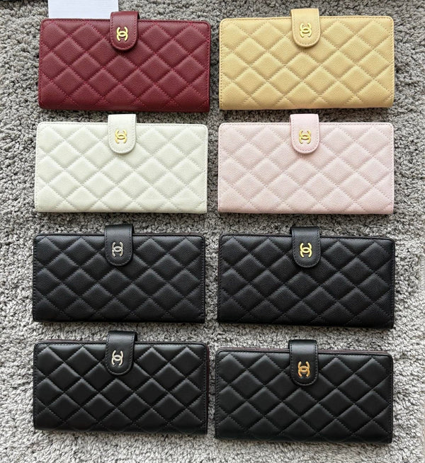 CC 2026 Long Wallet 19cm Leather 102500