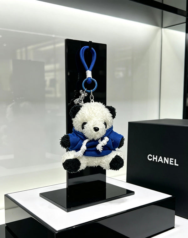 CC White Blue Bear Charm