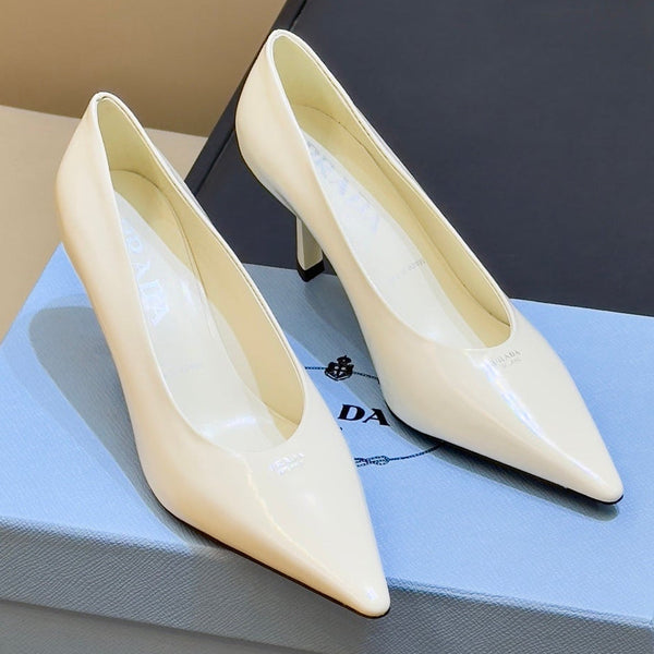 Prad 2026 Pointed Toe Pumps Patent Leather 151230