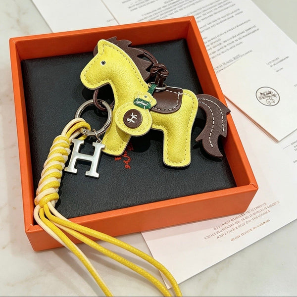 HM Yellow Horse Charm