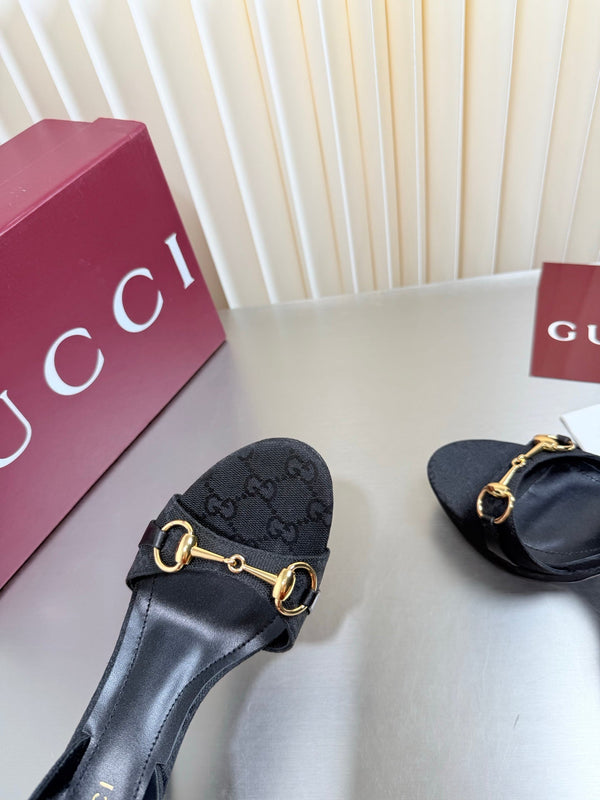 GG 26s Slingback Pump 10.5cm Canvas