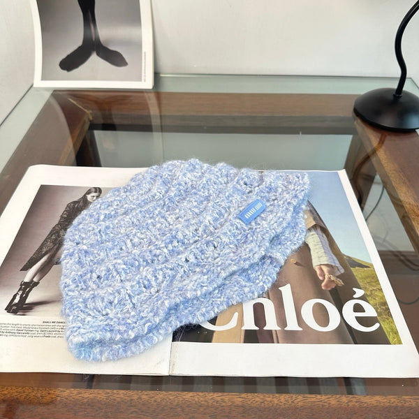 Miu Knitted Beanie Hat 497139