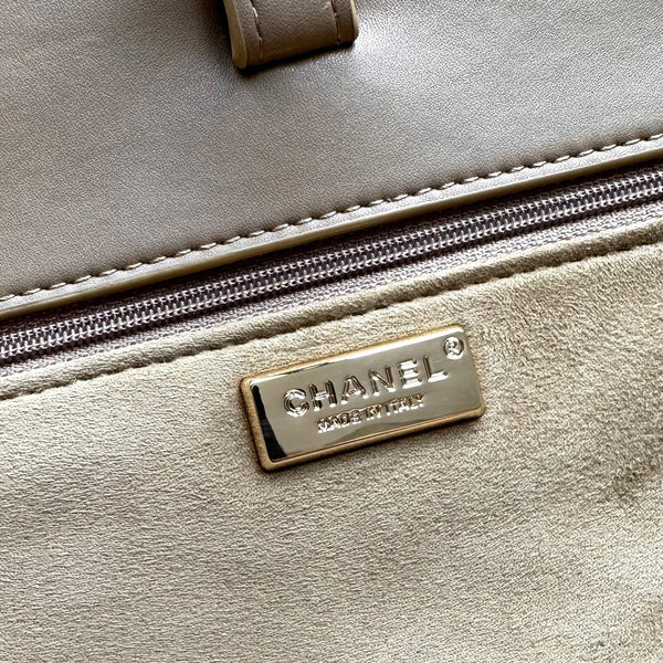 CC 2026 x Pharrell Williams Suede XXL Flap Bag Suede Leather 167141