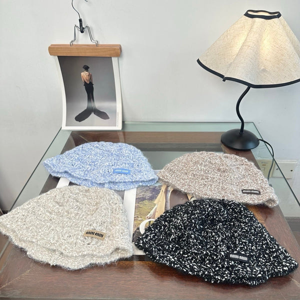 Miu Knitted Beanie Hat 497139
