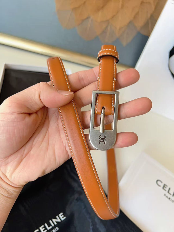 CE 2026 Taurillon Belt 18mm Leather 207411