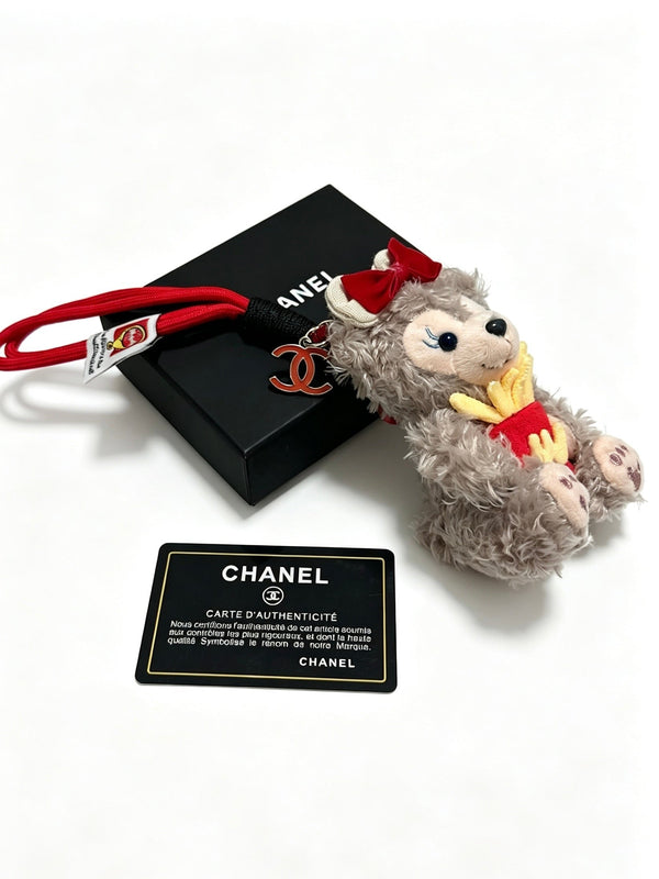 CC Plush Bear Charm With Potato Chips