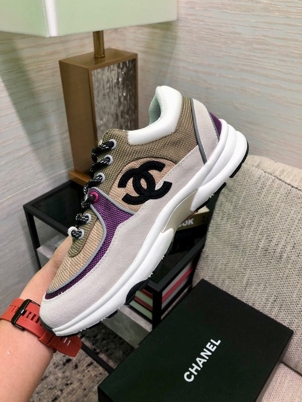 CC 2026 Low Top Trainer Sneakers Suede Fabric 128065