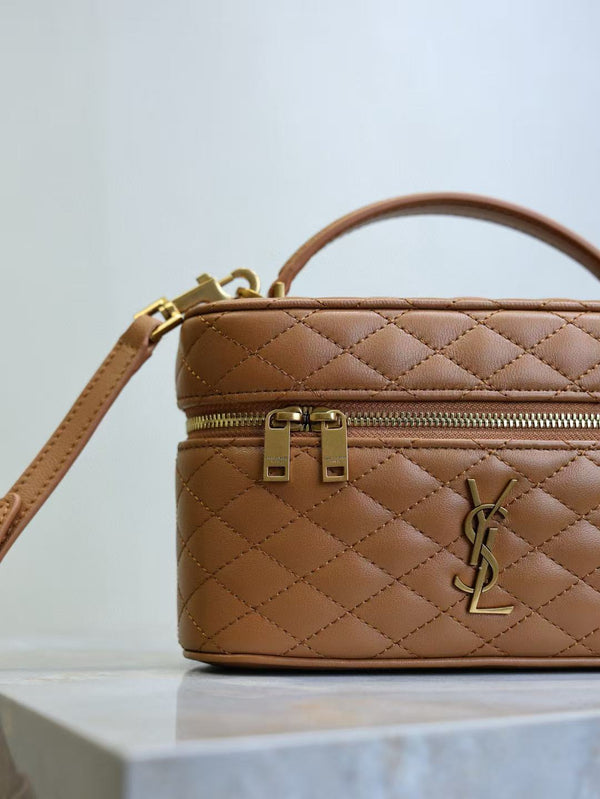 YSL Box Bag Caramel Lambskin