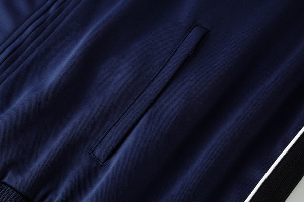 Loewe Anagram Track Jacket Blue Cotton