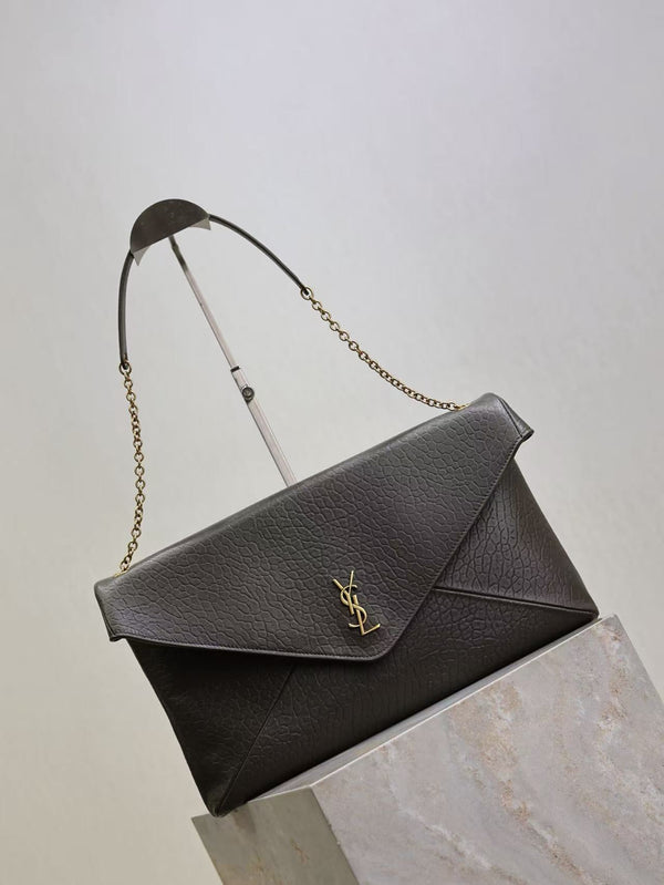 Cassandre XXL Bag 35cm Chocolate Lambskin GHW