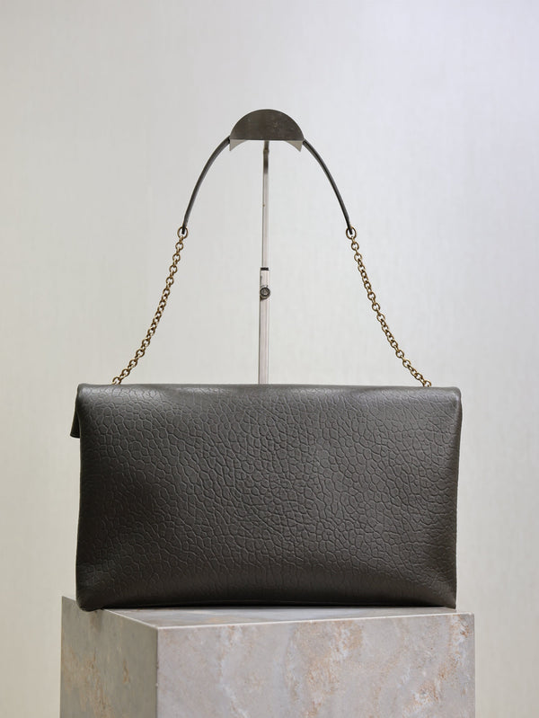 Cassandre XXL Bag 35cm Chocolate Lambskin GHW