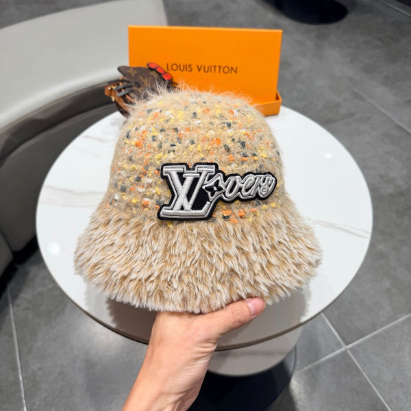 LV Furry Bucket Hat 455973