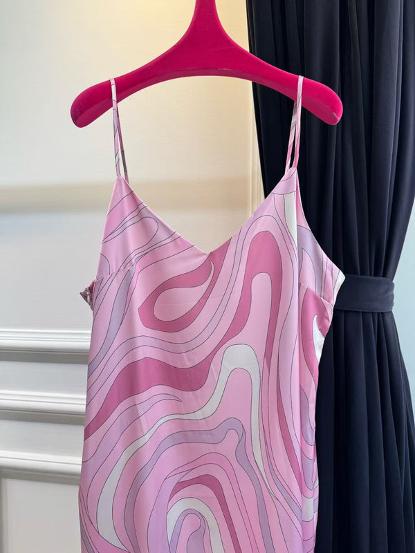 Pucci 26s Sleeveless Maxi Dress