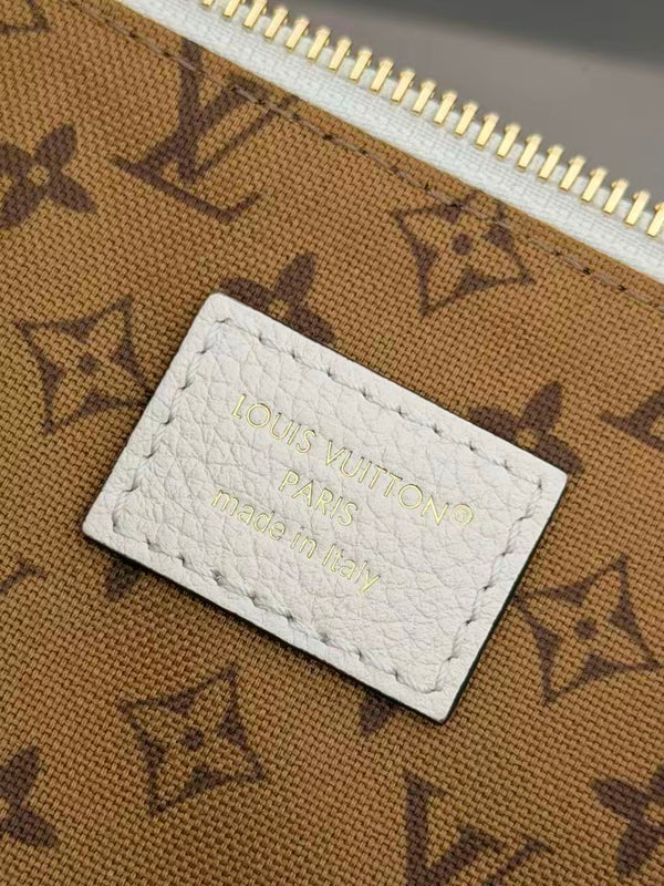 LV 2026 Multipass Bag 30cm In Vanille Calfskin Leather