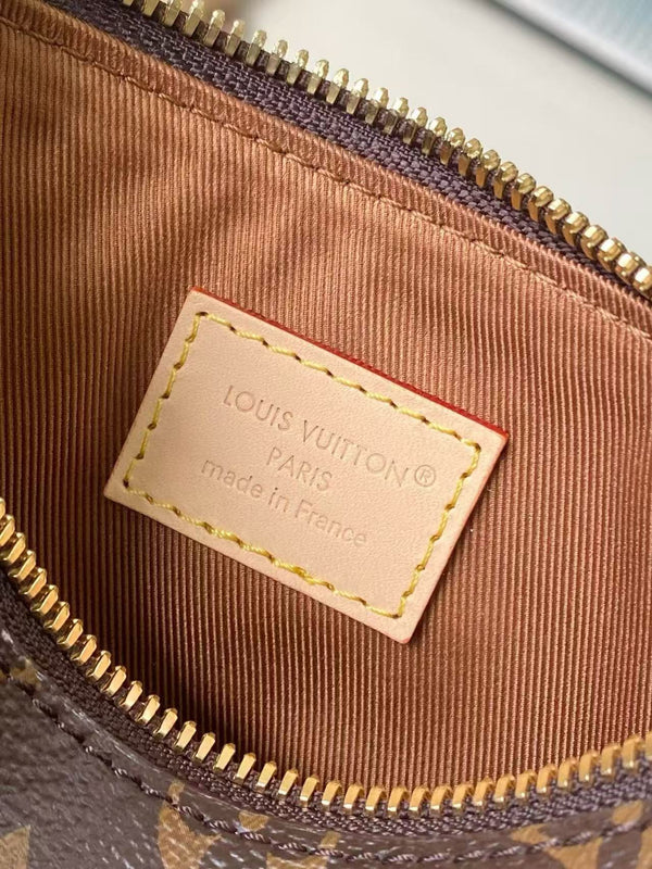 LV 2025 Multipass Bag Brown Monogram Canvas with Cowhide 347365