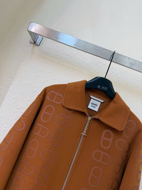 Hermes 2026 Zip-up Jacket Multicolors Cashmere