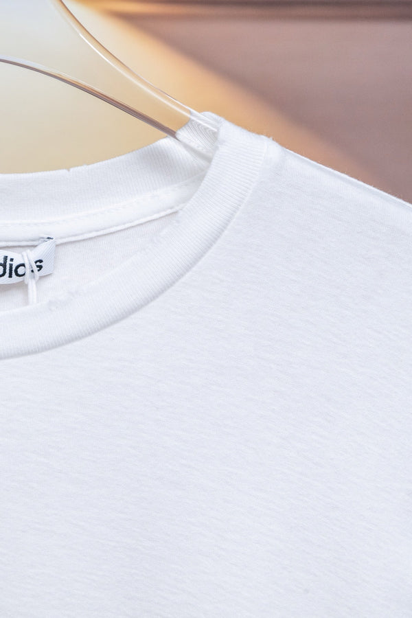 Acne Stockholm 1996 Long-Sleeved T-Shirt White Cotton